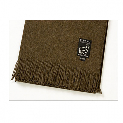 Elvang Decke Coffee aus 50% Alpaka/ 50% Merino