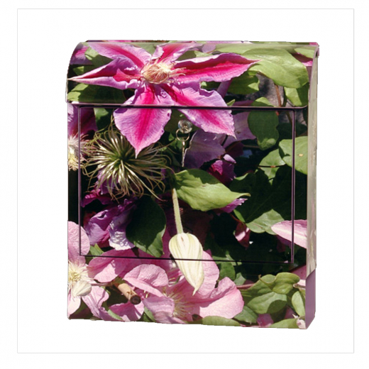 Briefkasten Clematis