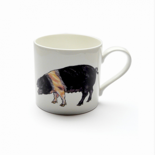 Mug Saddleback Pig