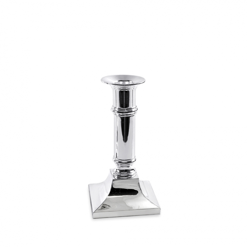 Kerzenleuchter, Silber Plated mit Anlaufschutz, Höhe: 16cm