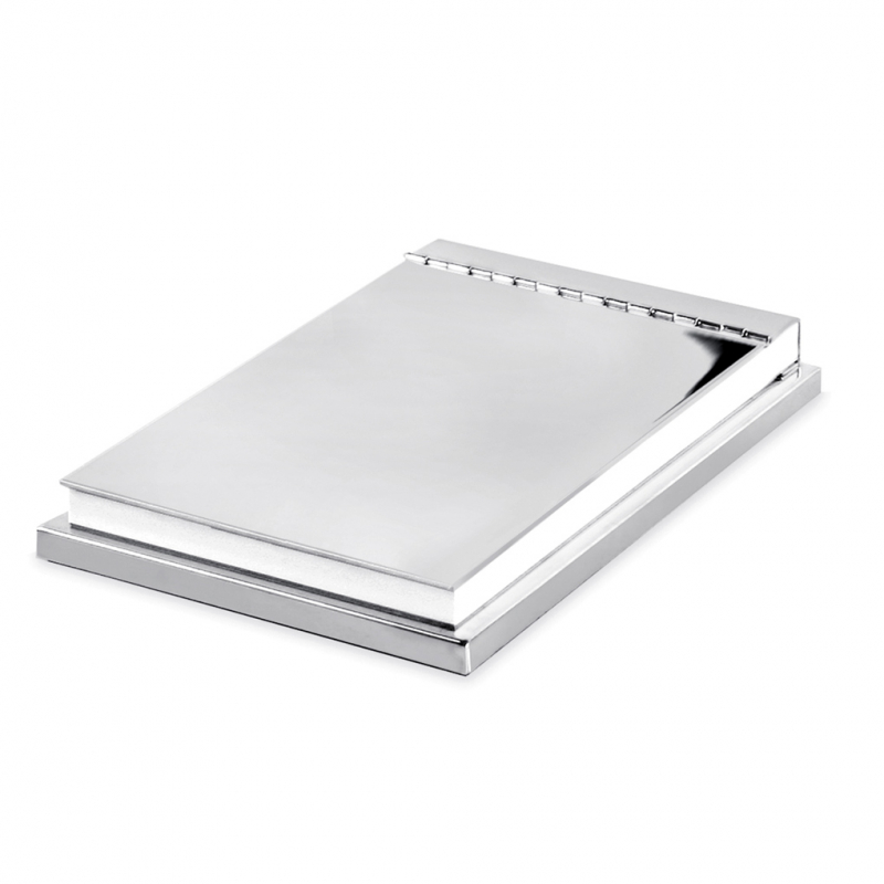 Notizblockhalter, Silber Plated