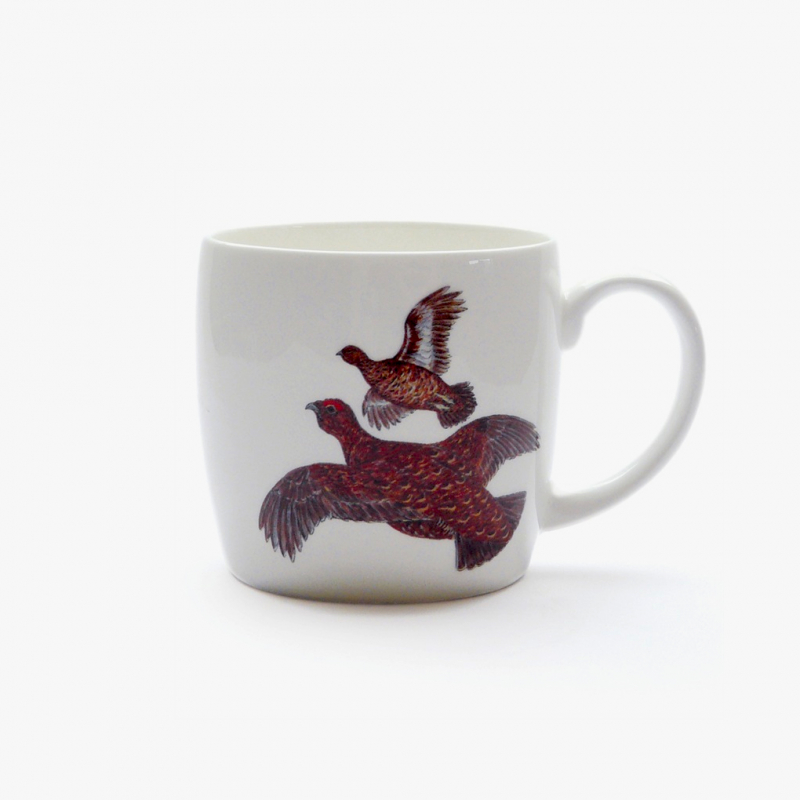 Tasse Fliegende Raufußhühner