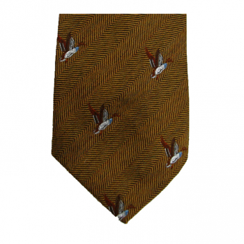 Krawatte mit fliegenden Enten