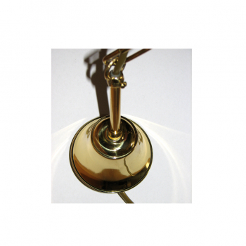 Deckenlampe aus poliertem Messing- 30x50cm