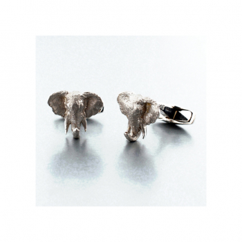 Manschettenknöpfe - Elefant /Sterling Silber 925er