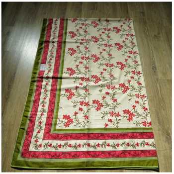 Tagesdecke Rote Blume 270cm x 270cm