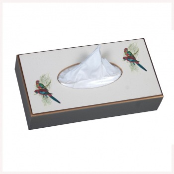 Tissue Box Papageien